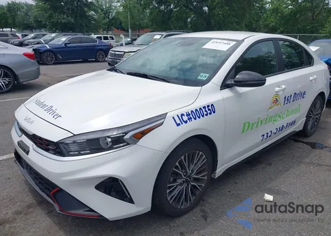 2023 Kia Forte Gt-Line from USA, damaged, VIN 3KPF54AD3PE674312